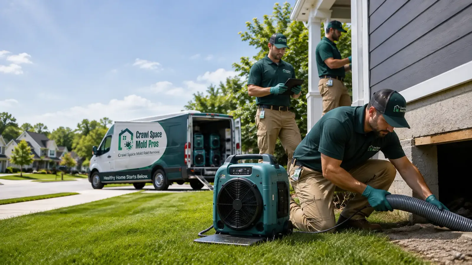 Crawl Space Mold Removal in Sunnyside, WA